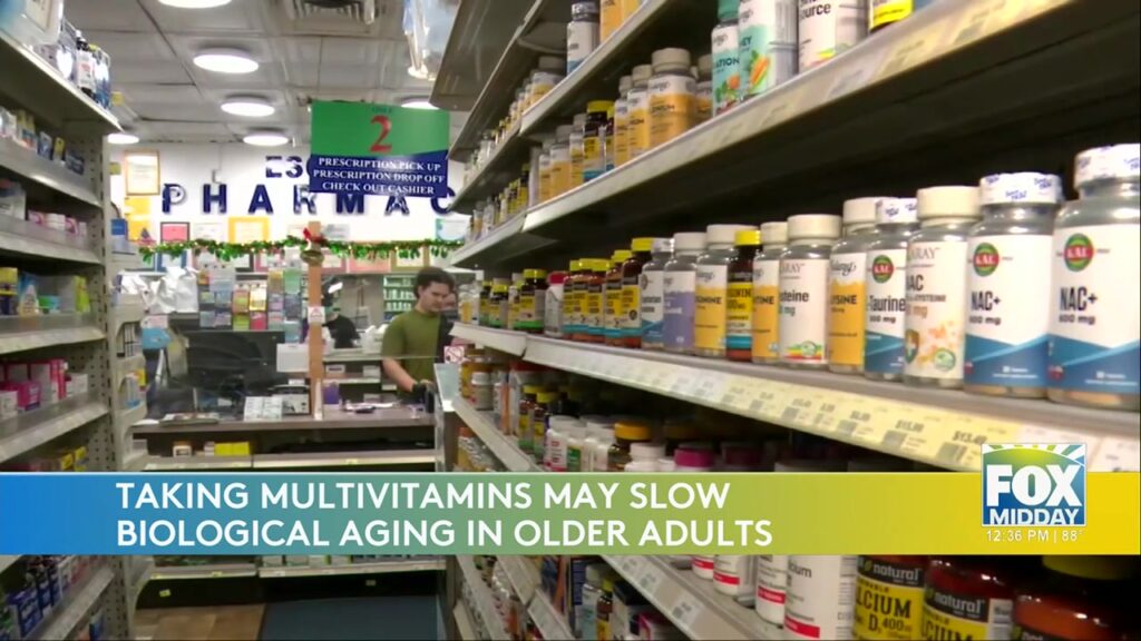 New Study Suggests Multivitamins May Slow Biological Aging multivitamins