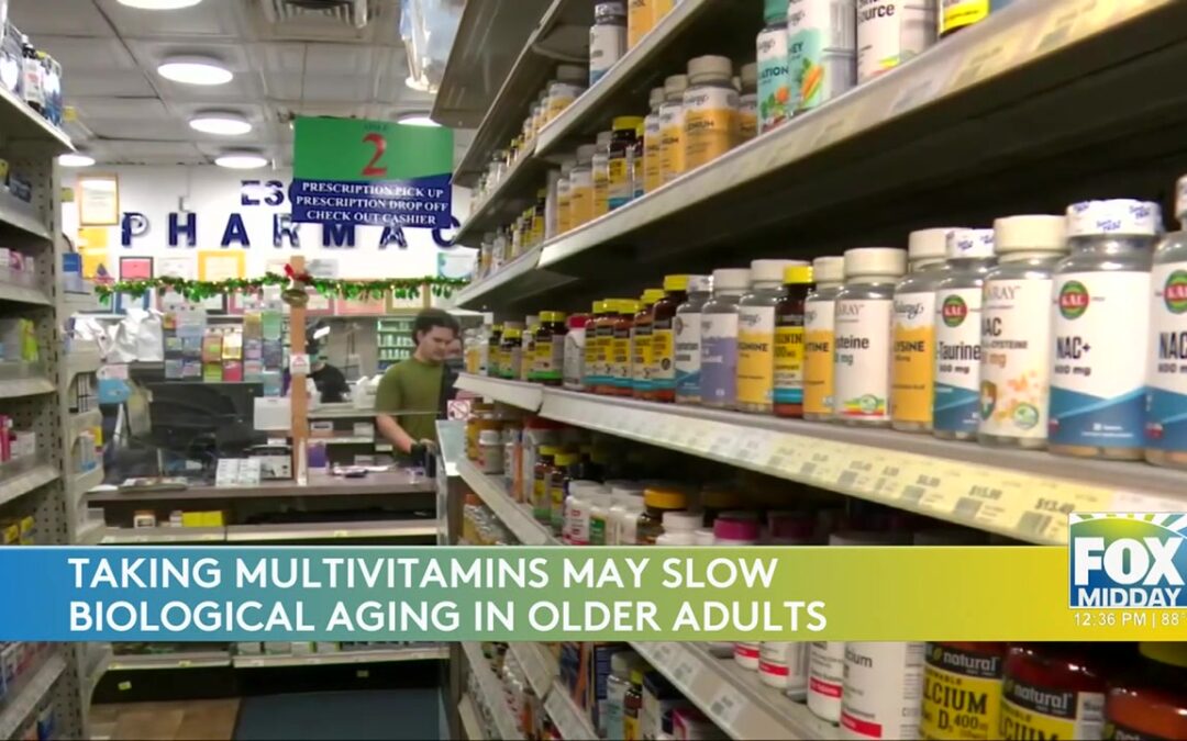 New Study Suggests Multivitamins May Slow Biological Aging