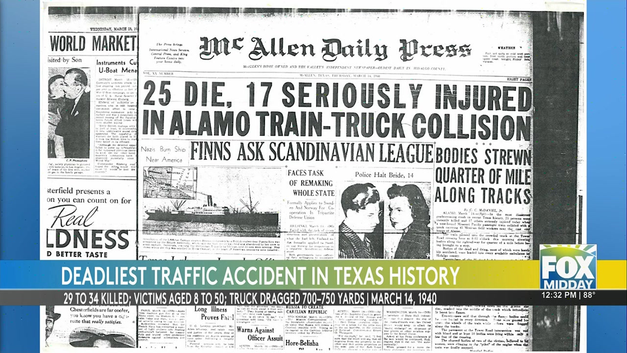 Commemorating The Alamo Train-Truck Collision: A Tragic Chapter In Texas History