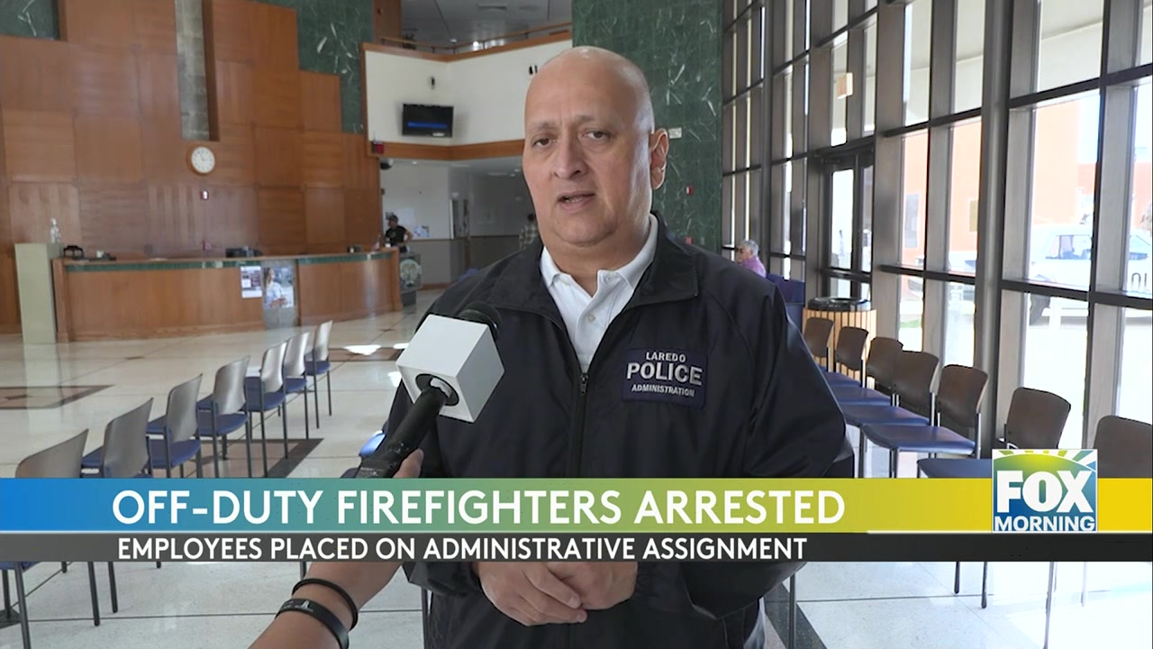 Laredo Firefighters Arrested Following Traffic Incident