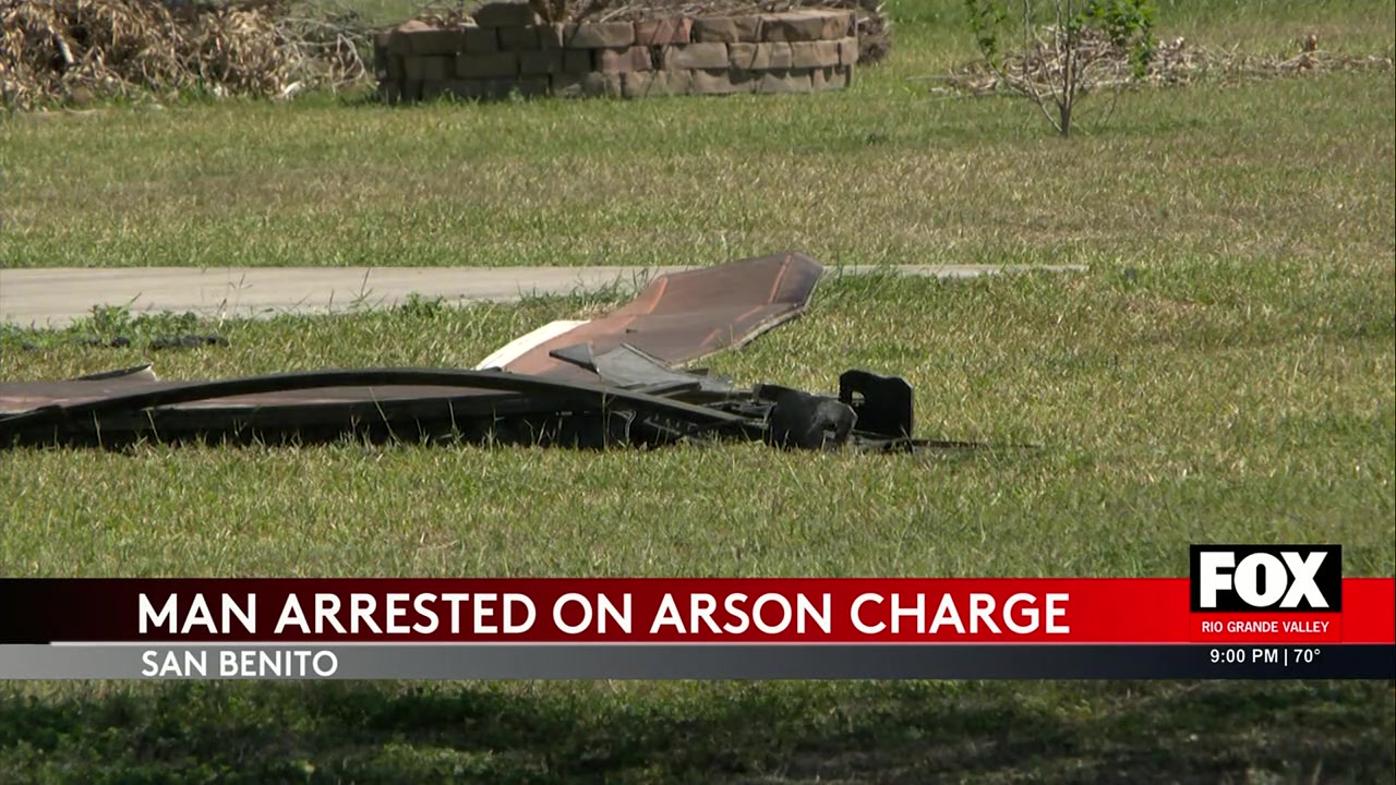Cameron County Man Arrested For San Benito House Fire