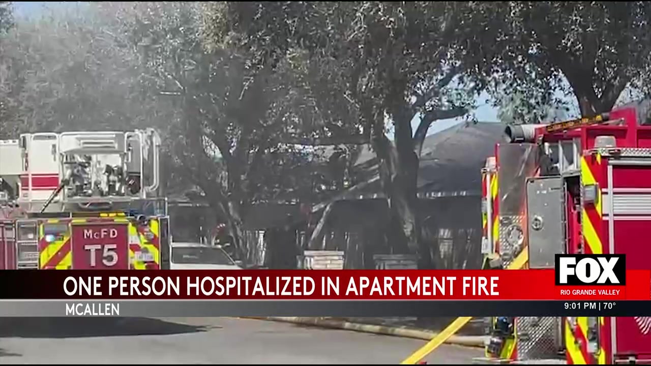 Fire Breaks Out At McAllen Apartment Complex