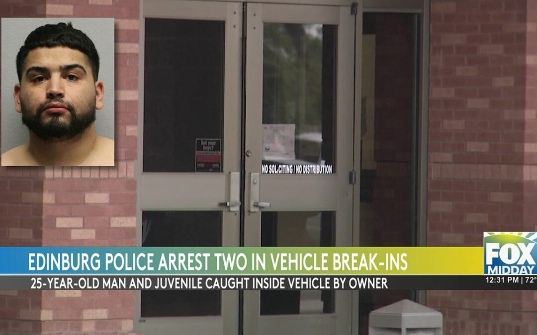 Edinburg Police Apprehend Suspects Linked To Vehicle Break-Ins