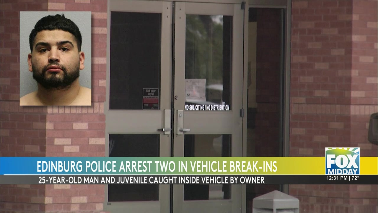 Edinburg Police Apprehend Suspects Linked To Vehicle Break-Ins