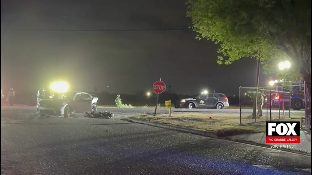 Fatal Crash Claims Young Motorcyclist's Life In Donna fatal crash