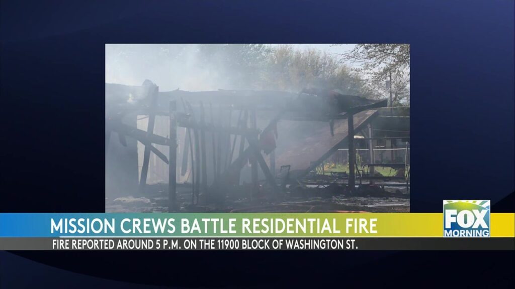 Mission Fire: Fire Destroys Home In Mission, Texas Mission fire