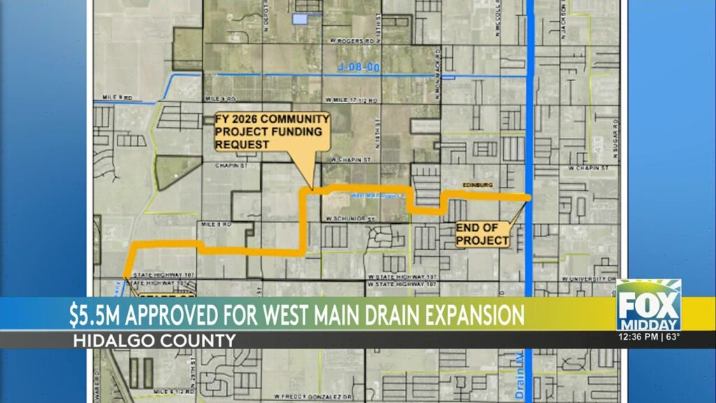 Hidalgo County Secures Drainage Improvement Funds Hidalgo County