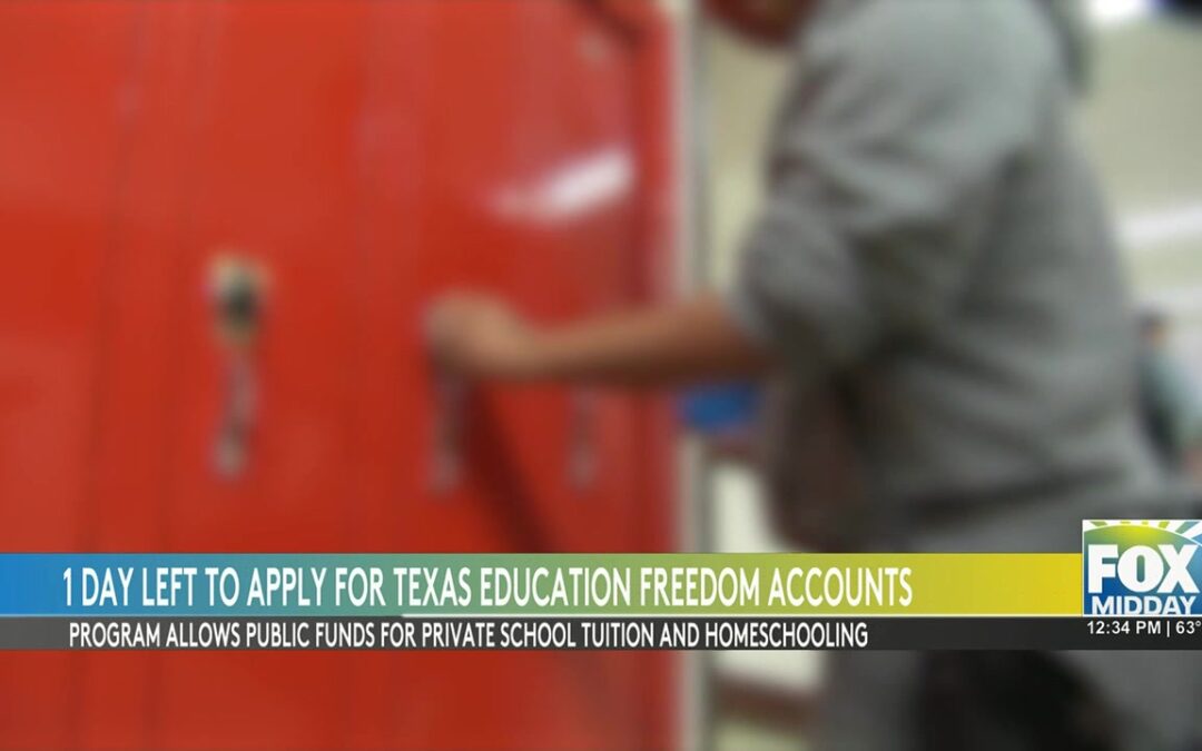 Countdown For Texas Education Freedom Accounts Program