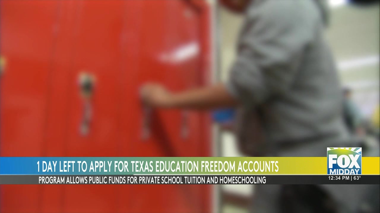 Countdown For Texas Education Freedom Accounts Program