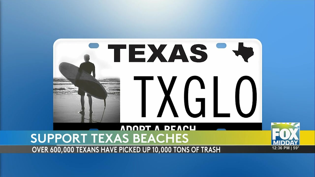 Adopt A Beach: Texas Land Commissioner Advocates Beach Cleanup Initiative