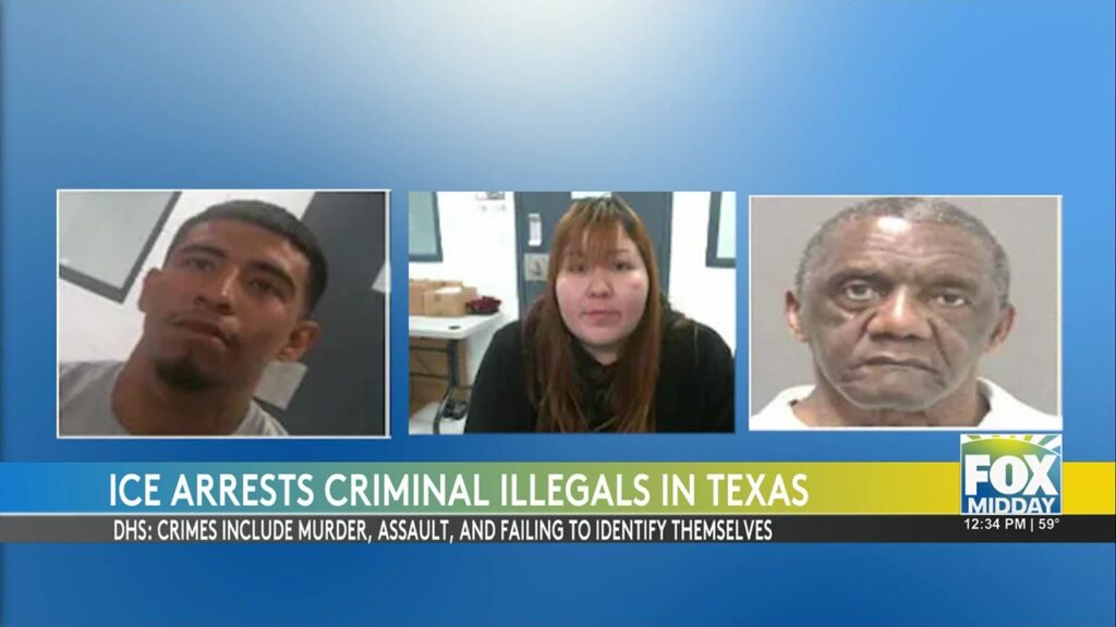 ICE Continues Crackdown On Criminal Illegal Immigrants ICE