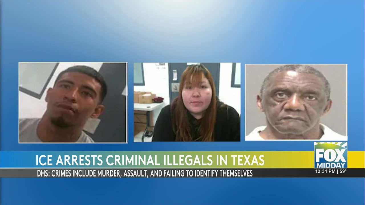 ICE Continues Crackdown On Criminal Illegal Immigrants