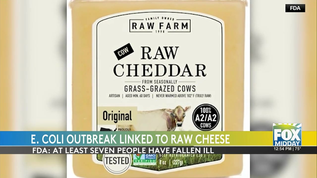 E. Coli Outbreak Linked To Cheddar Cheese Products