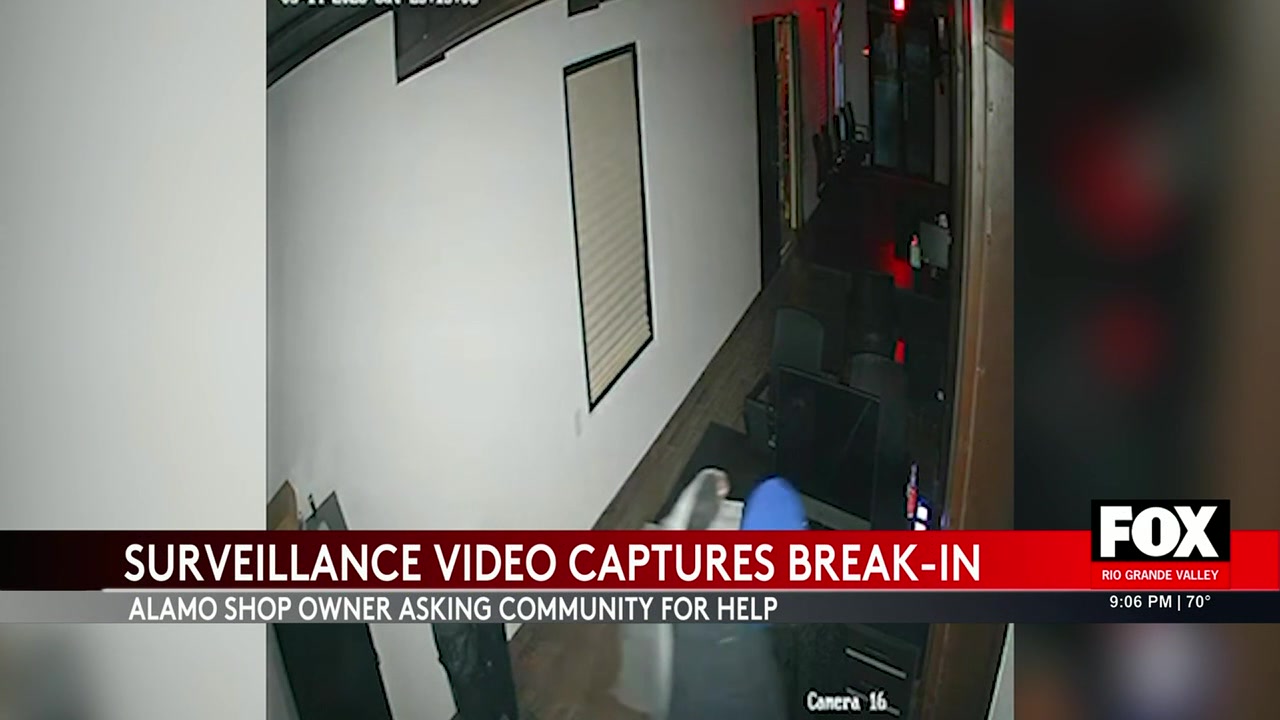 Pharr Break-in: Pharr Business Suffers Break-in; Community Urged To Assist