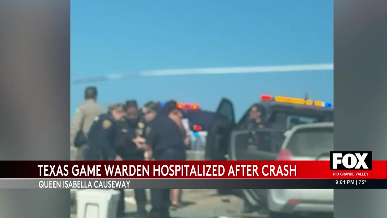 Texas Game Warden Injured In Crash On Queen Isabella Causeway