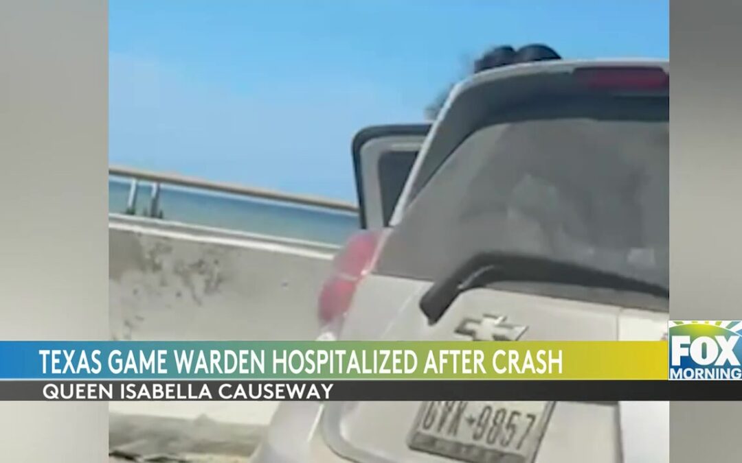 Texas Game Warden Injured In Car Accident On Bella Gauze Road