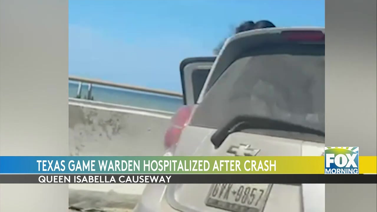 Texas Game Warden Injured In Car Accident On Bella Gauze Road