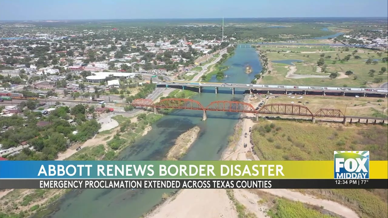 Prolamation Border Texas Extends Border Security Proclamation | FOX RGV