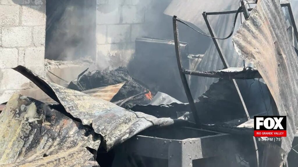 Storage Shed Fire Contained In Rio Grande City fire