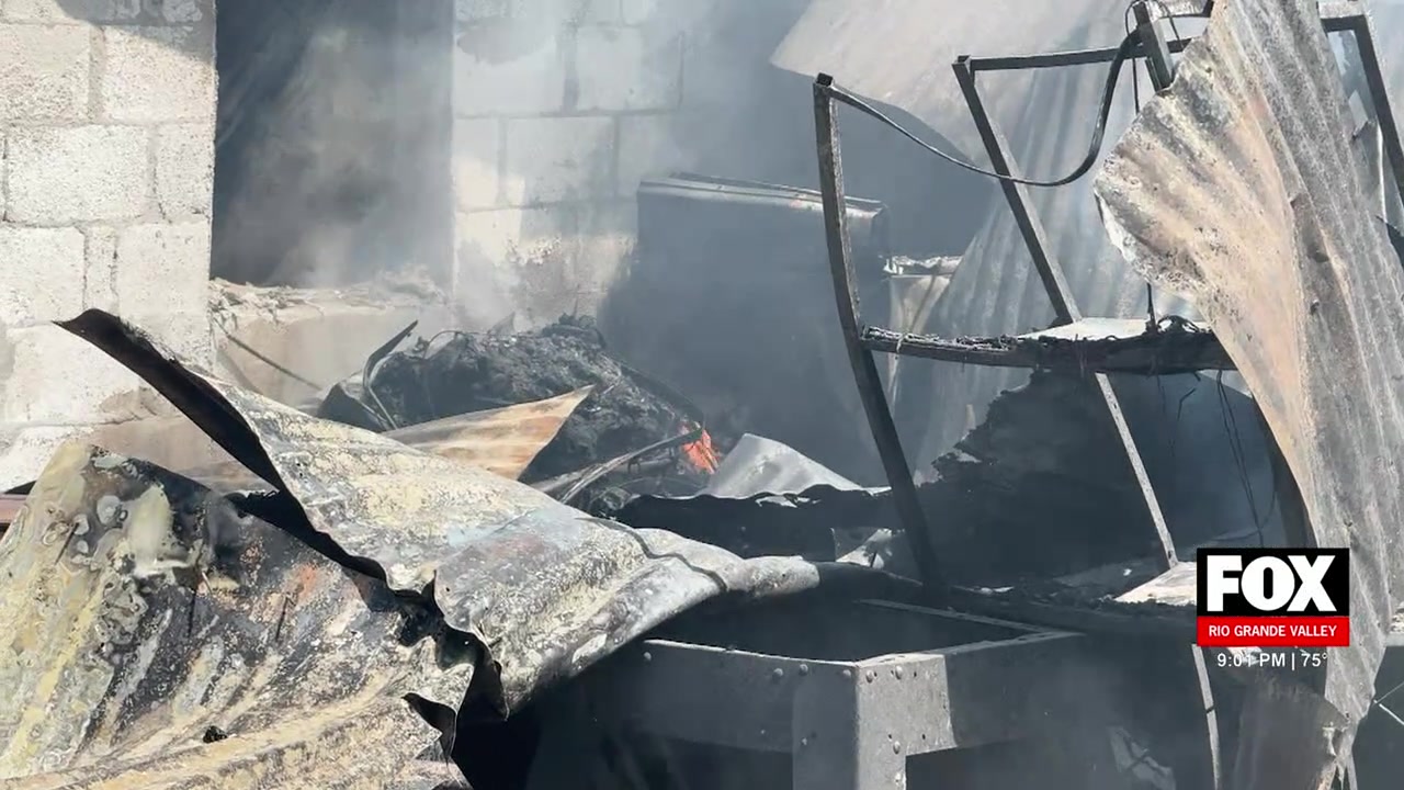 Storage Shed Fire Contained In Rio Grande City