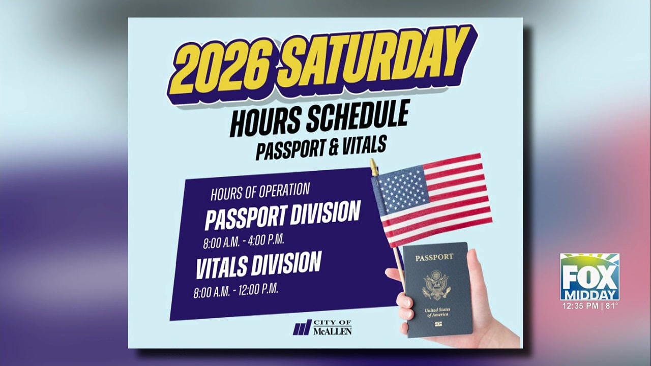 Passport Service: Extended Hours At Passport Office
