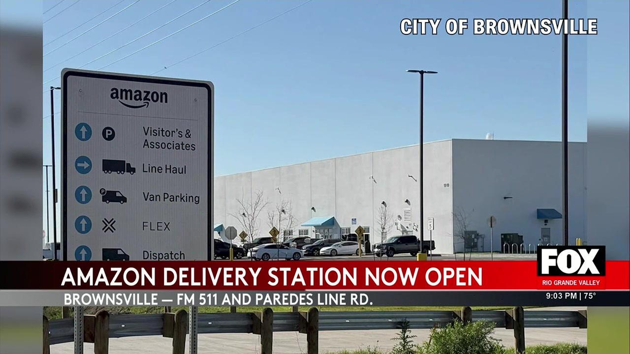 Amazon Opens New Facility In Brownsville
