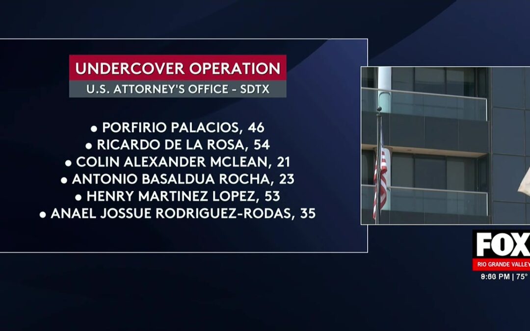 Six Men Arrested In Undercover Child Solicitation Sting