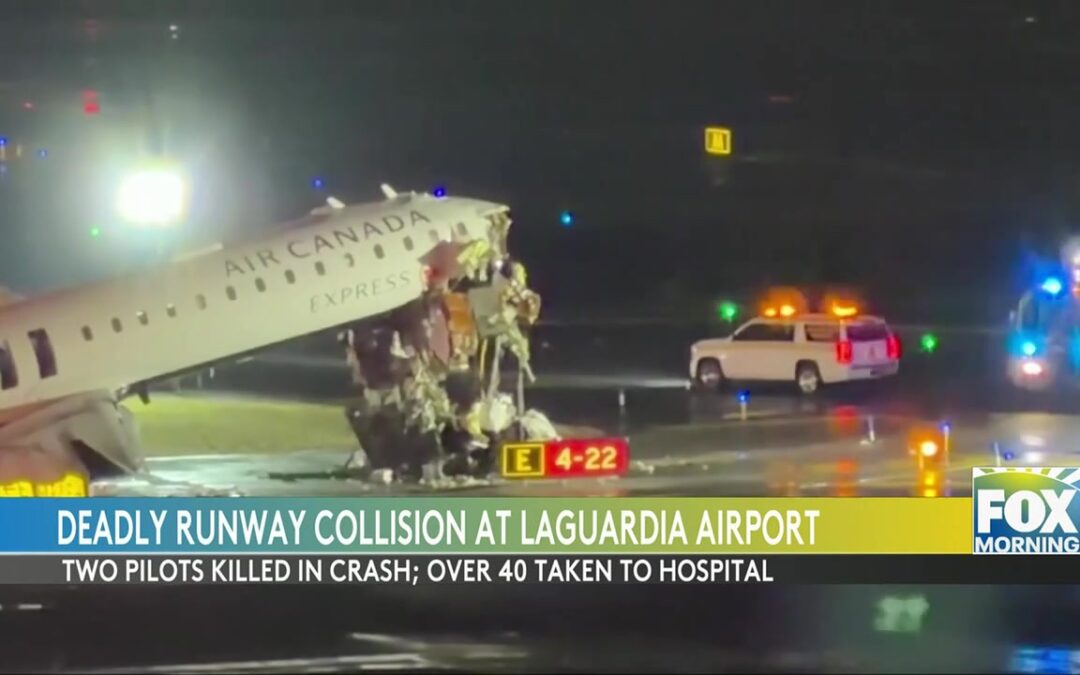 Tragic Air Canada Flight Collision At LaGuardia