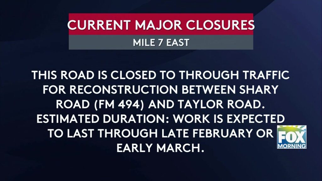 Traffic And Road Conditions Update In South Texas traffic