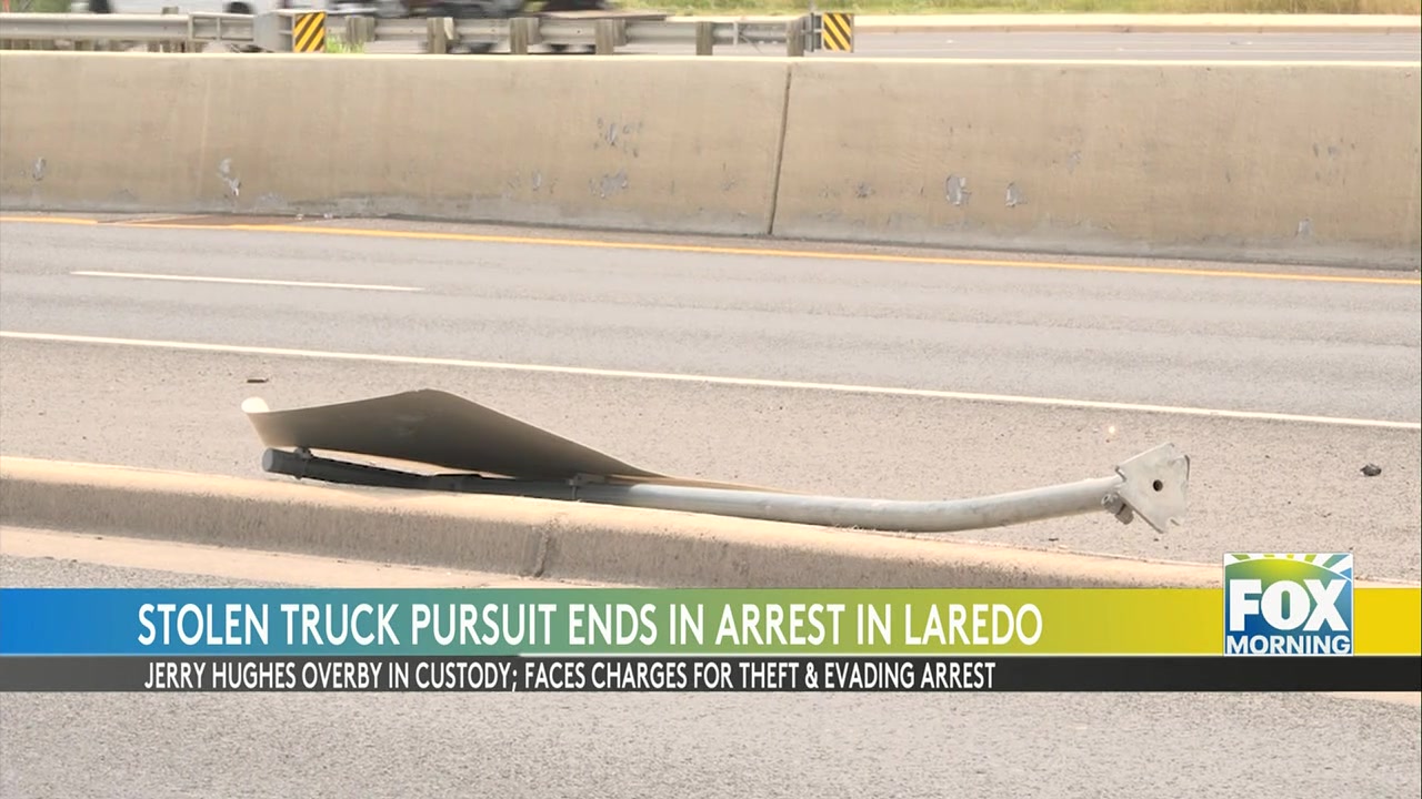 Man Arrested After High-Tech Stolen Vehicle Chase In Hidalgo