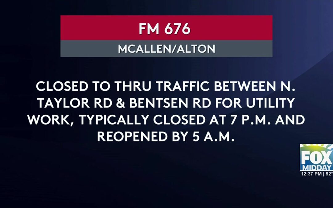 Major Traffic Alert In McAllen