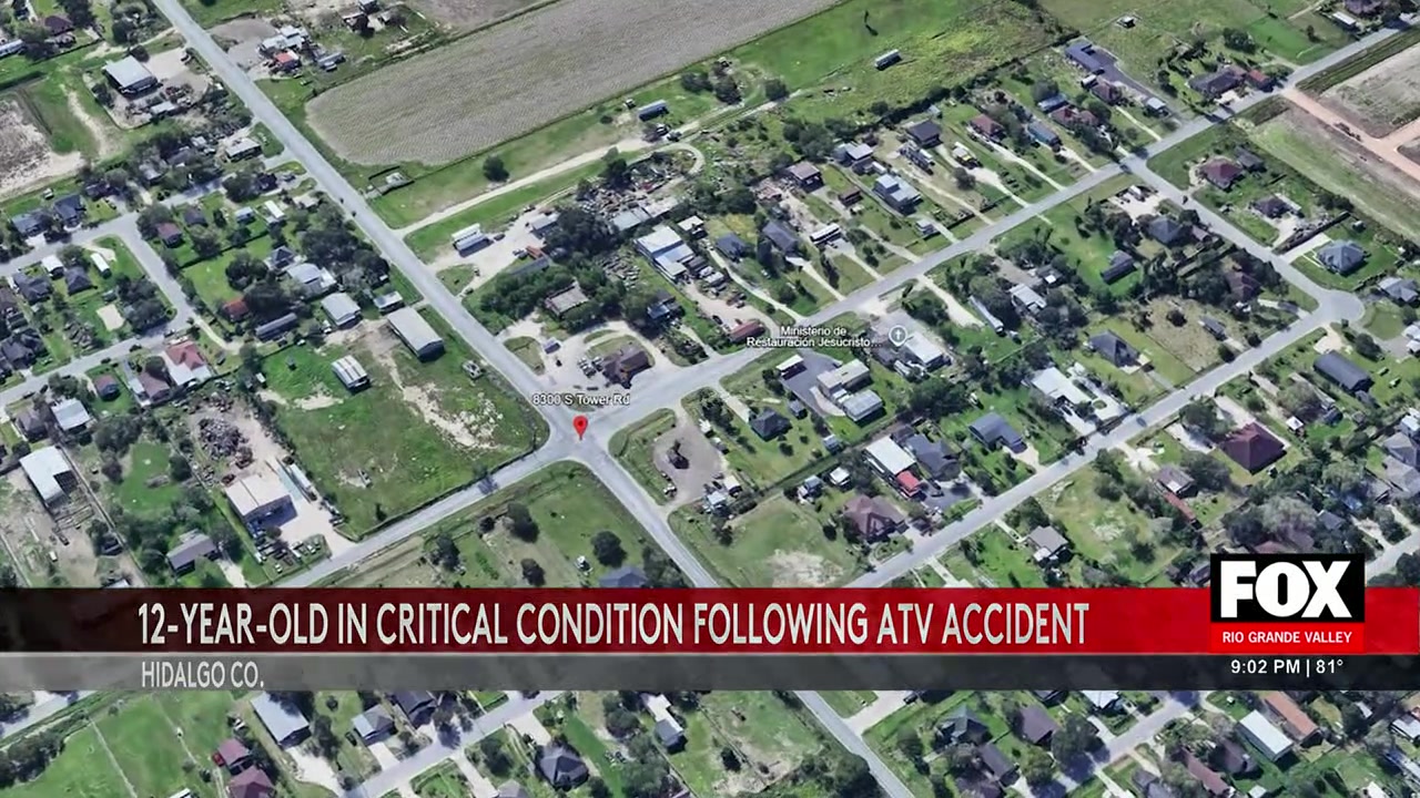 ATV Accident In Edinburg Injures 12-Year-Old