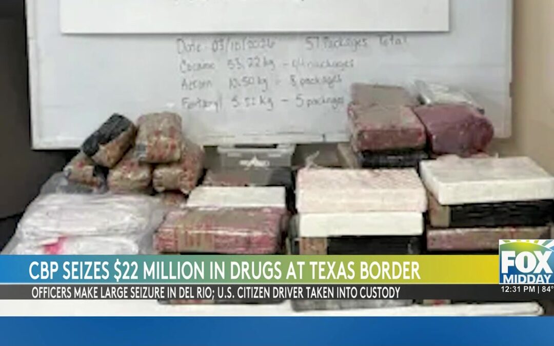 Drug Seizure: Major Drug Bust At Rio Port Of Entry
