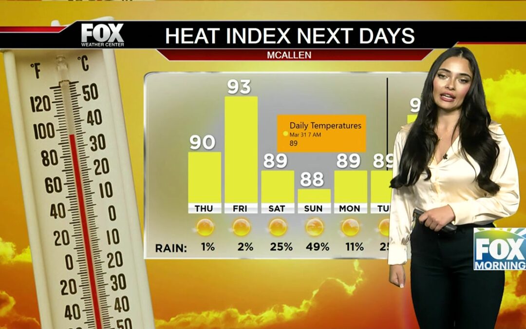 South Texas Weather: Weather Across The South: Heatwaves And Beach Temperatures