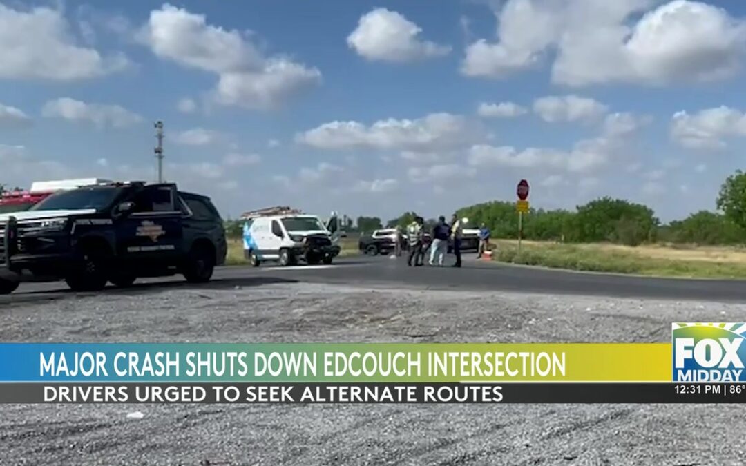 Traffic Chaos In Edcouch Following Major Crash