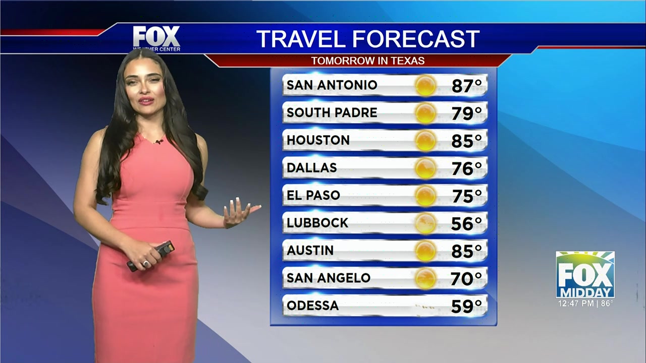 Texas Weather: Weather Report: Heatwaves And Cool Breezes In Texas