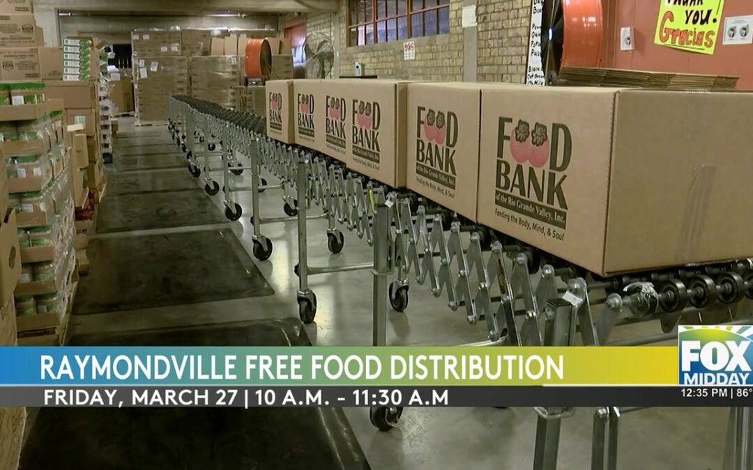 Raymondville Residents To Benefit From Food Distribution Event