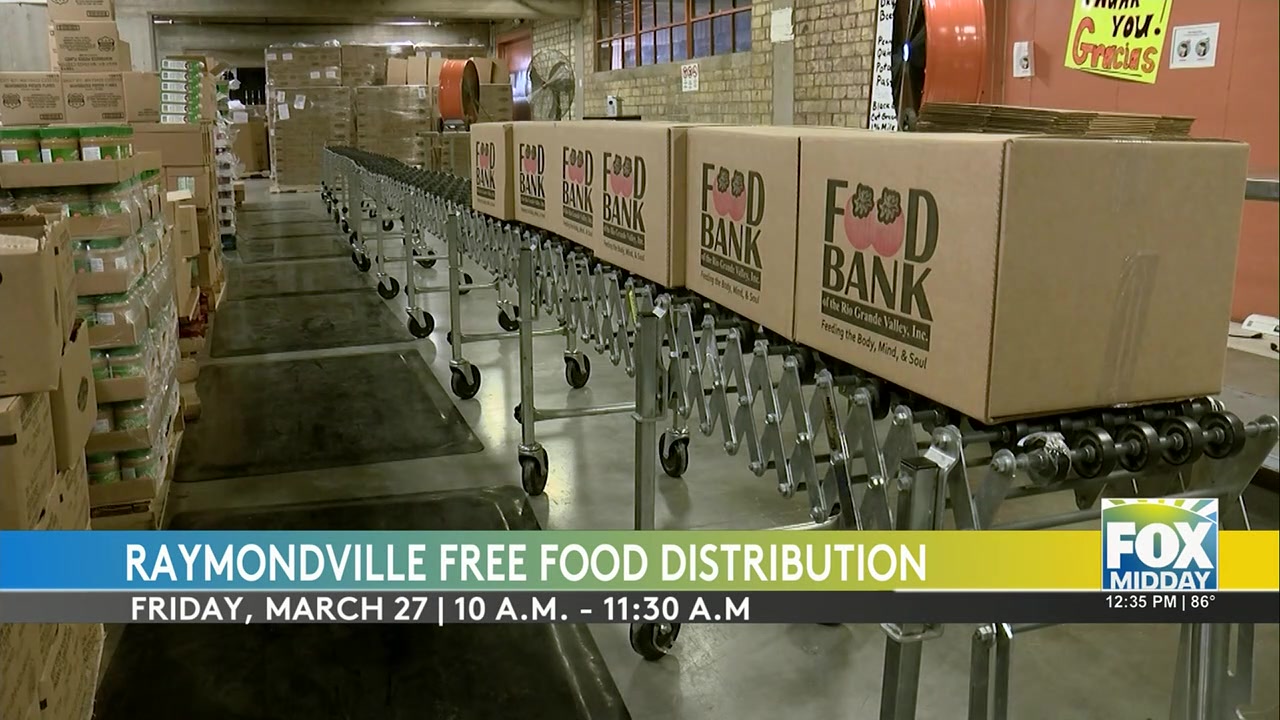 Raymondville Residents To Benefit From Food Distribution Event
