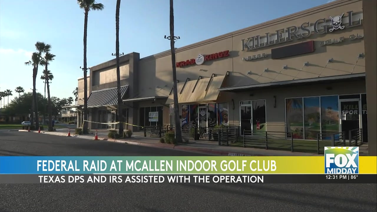 Law Enforcement Raid On McAllen Golf Club