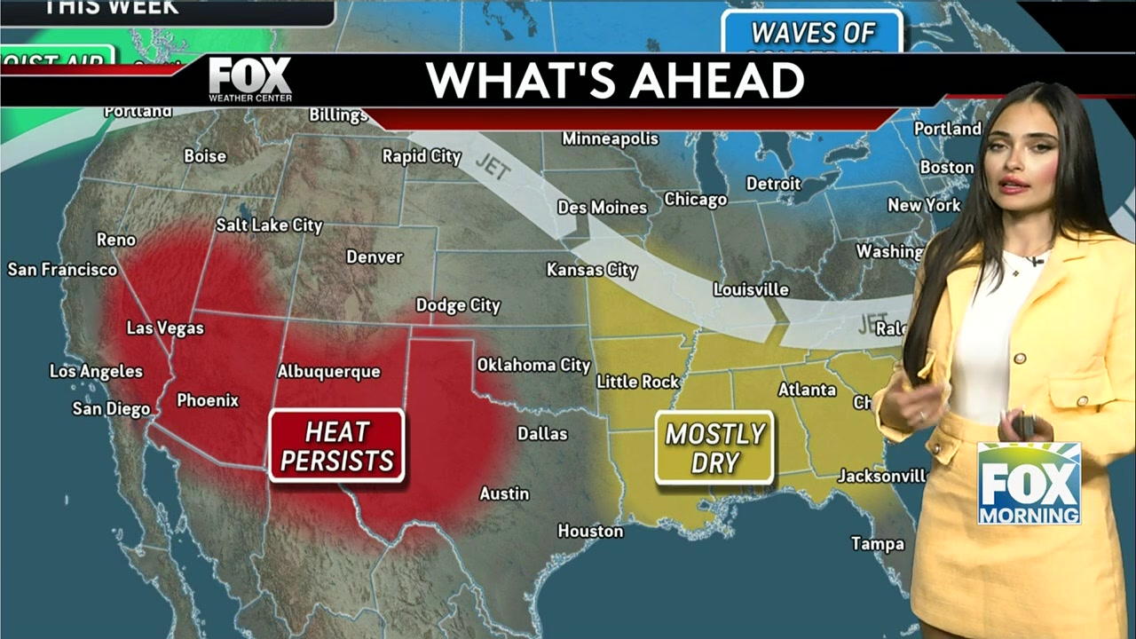Weather Forecast: Weather Report: Extended Forecast For South Texas
