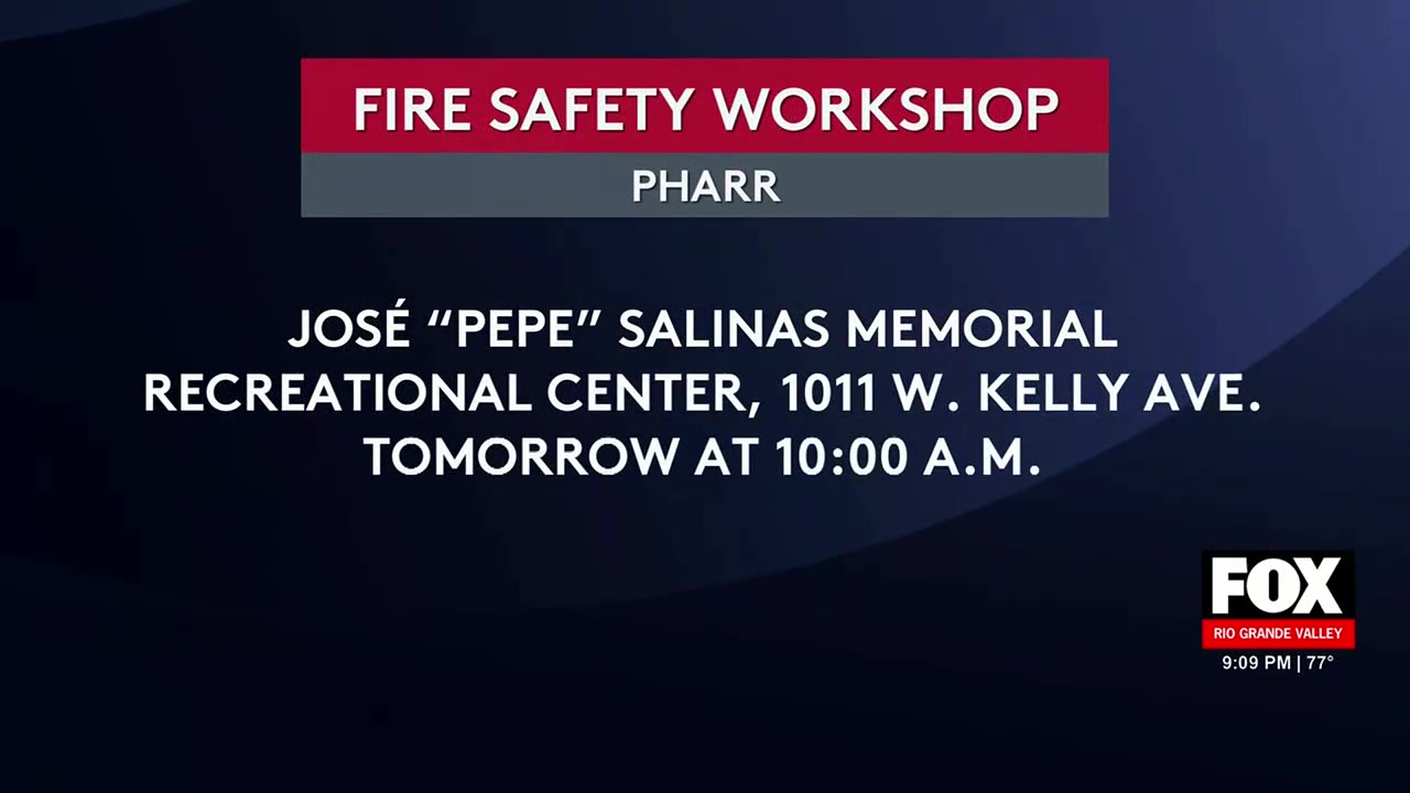 Pharr Fire Safety: Safe Home Initiative Promotes Fire Safety In Pharr