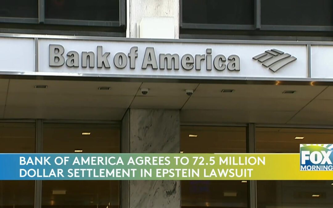 Bank Of America Agrees To Payout In Epstein Case