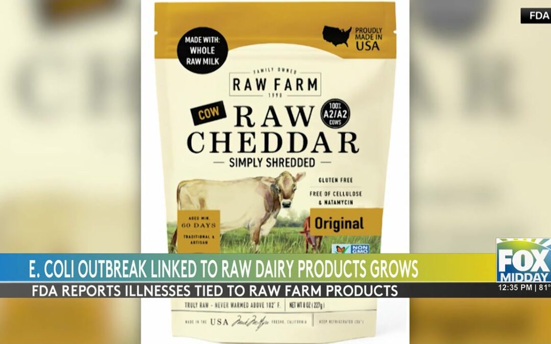 E. Coli Outbreak Linked To Raw Dairy Products Concerns Health Officials