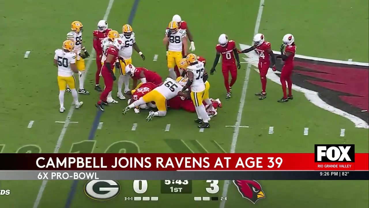 NFL: Calais Campbell Returns To Ravens At Age 40 On New Deal