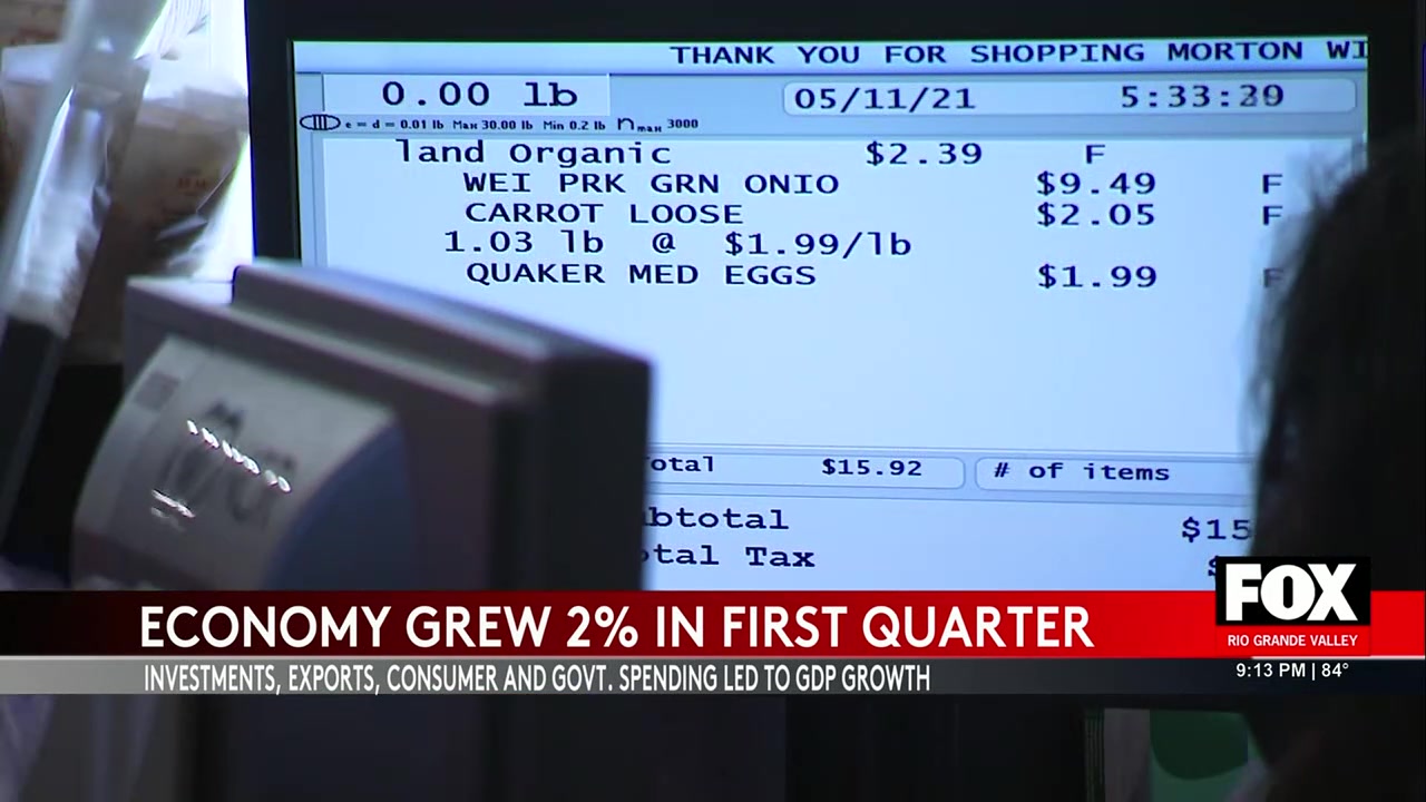 GDP Growth: U.S. Economy Expands 2% In First Quarter As Shutdown Ends, But Middle East Tensions Loom