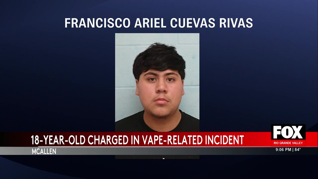 Vape Incident In McAllen Sends 12-Year-Old To Hospital; 18-Year-Old Suspect Arrested