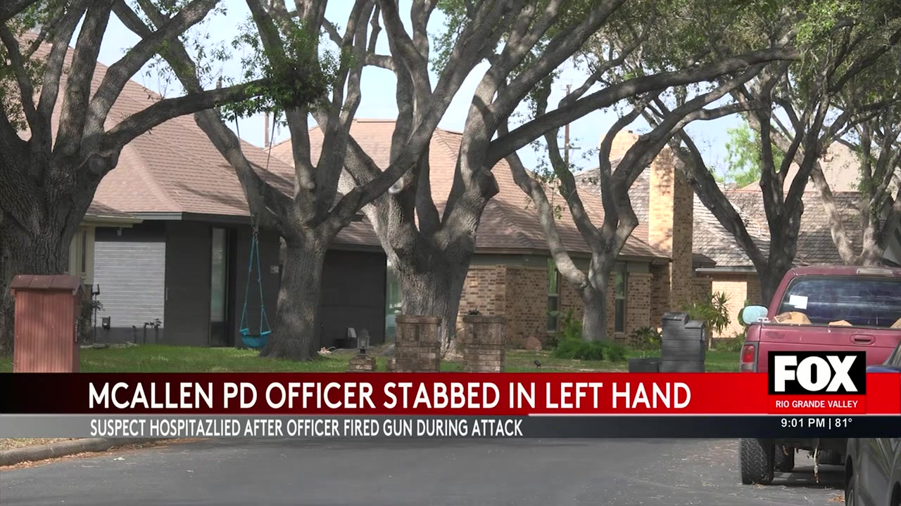 McAllen Police Officer Recovering After Knife Attack