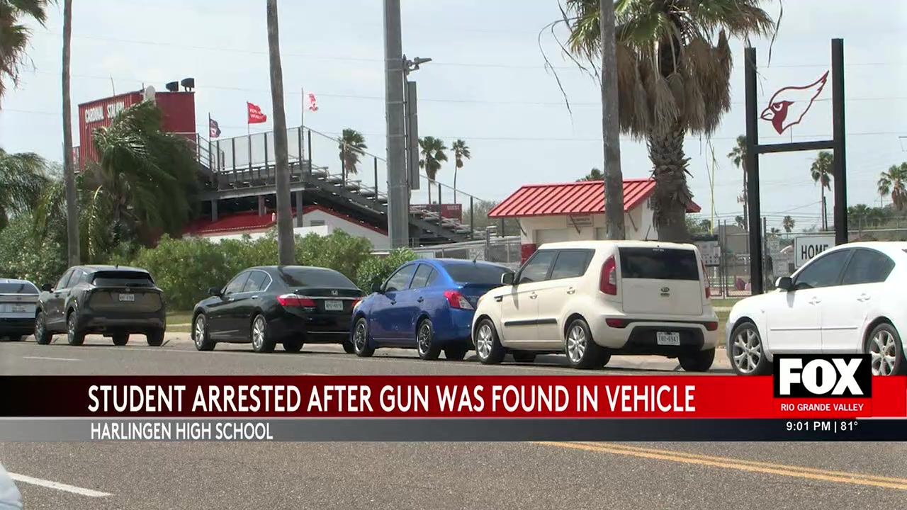 Harlingen Student Faces Charges After Gun Found In Vehicle