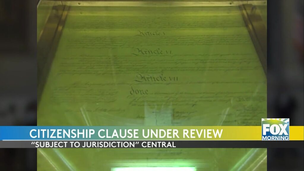 President Trump Faces Supreme Court Over Birthright Citizenship Trump