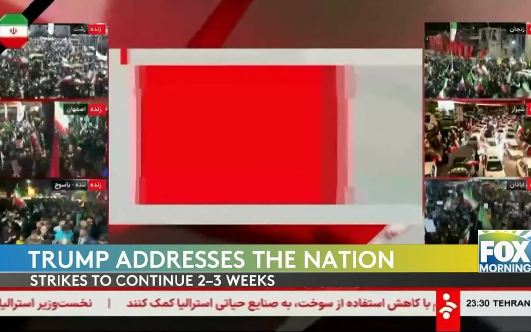 President Trump Addresses Nation On Iran Strikes